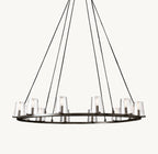 48 Inch Hurricane Candle Ring Chandelier - Pauillac