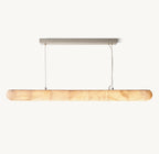 60 Inch Lisse Linear Alabaster Chandelier - Rivage