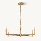 48 Inch Forged Candlestick Chandelier - Thaddeus
