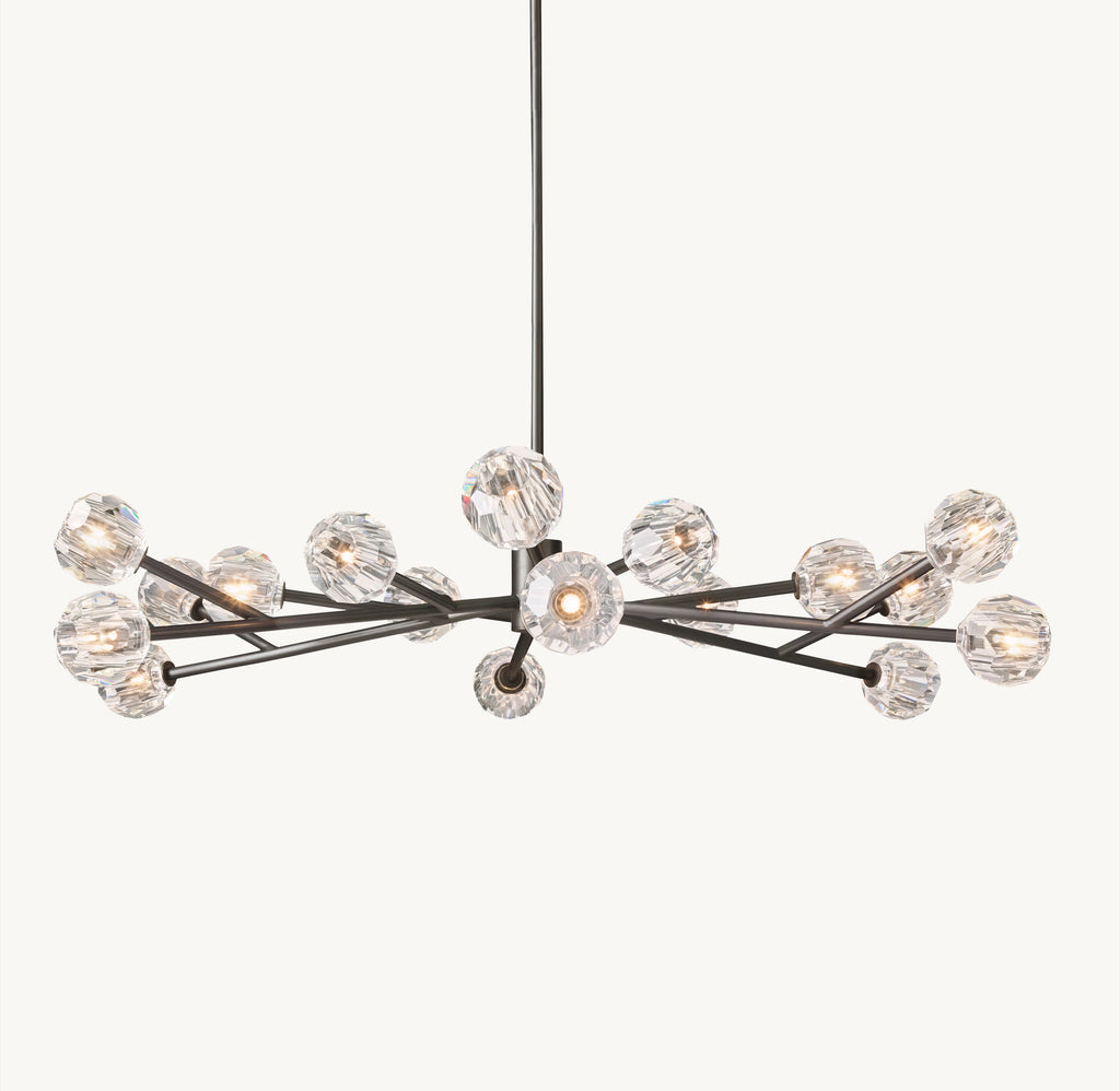 60 Inch Crystal Arm Chandelier – Boule