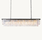72 Inch Crystal Prism Rectangular Chandelier - Odeon