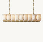 60 Inch Alabaster Rectangular Chandelier – Harlow