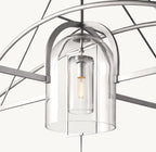 61 Inch Bell Glass Chandelier - Fulcrum