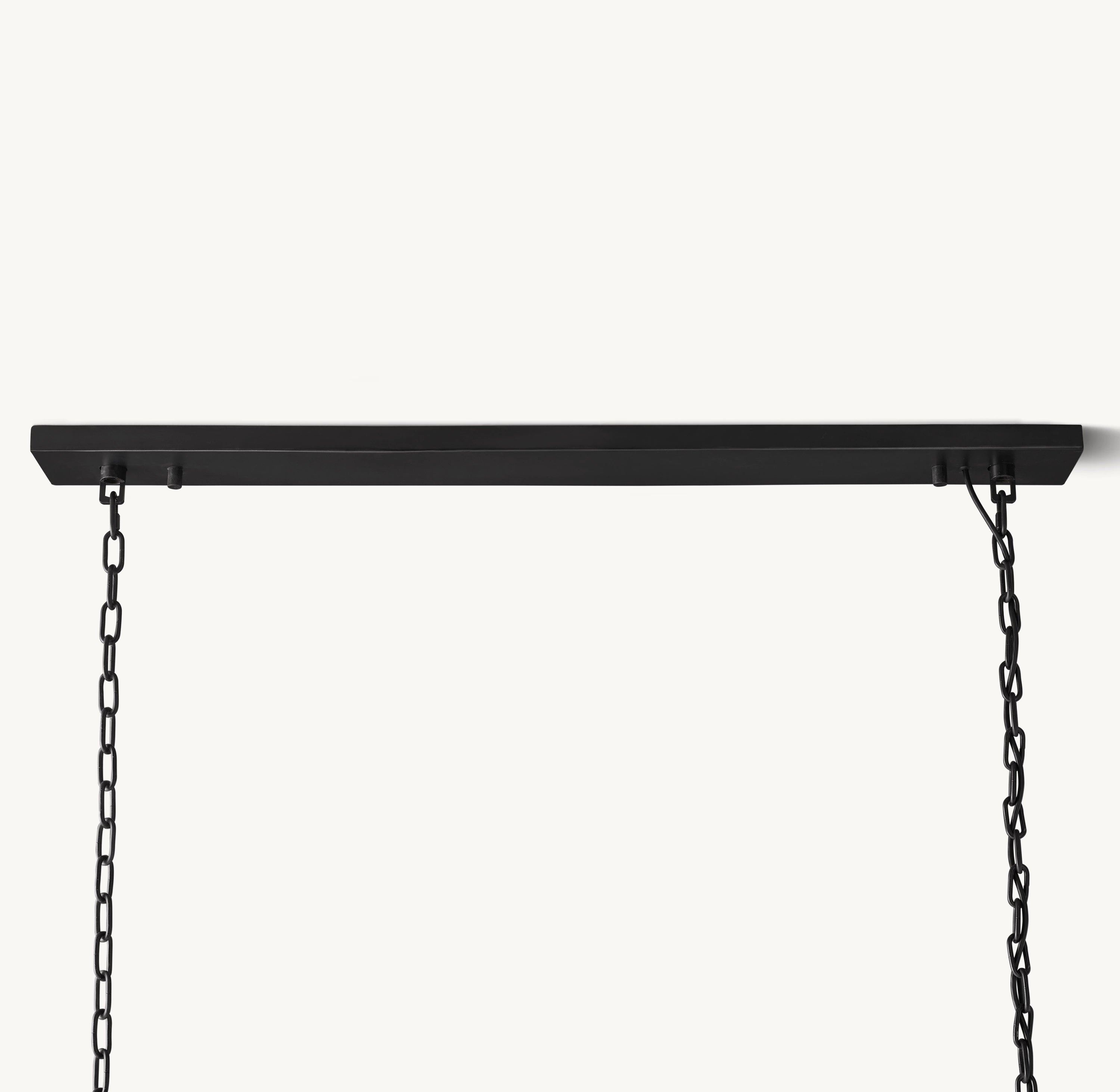 72 Inch Crystal Prism Rectangular Chandelier - Odeon