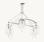 61 Inch Bell Glass Chandelier - Fulcrum
