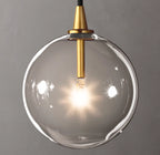 6 Inch Blown Glass Globe Pendant Light - Mobile