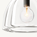 7 Inch Dome Crystal Pendant Light - Botanist