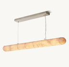 60 Inch Lisse Linear Alabaster Chandelier - Rivage
