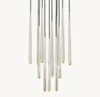 24 Inch Pin Cascading Round Chandelier - Aquitaine
