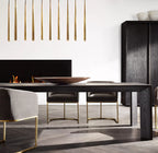 48 Inch Pin Linear Chandelier - Aquitaine