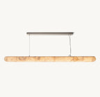 80 Inch Lisse Linear Alabaster Chandelier - Rivage