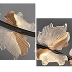 39 Inch Leaf Ring Chandelier - Flora
