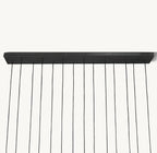 72 Inch Pin Linear Chandelier - Aquitaine