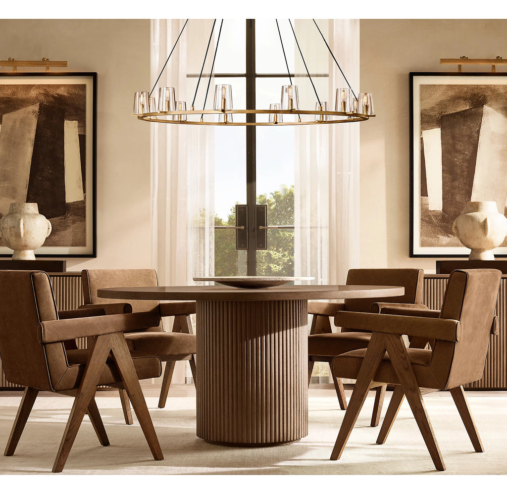 60 Inch Hurricane Candle Ring Chandelier - Pauillac