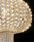 14 Inch Jellyfish Beaded Crystal Chandelier - Luna