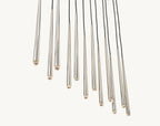 60 Inch Pin Linear Chandelier - Aquitaine