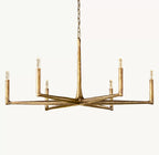 48 Inch Forged Candlestick Chandelier - Thaddeus