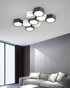 WOMO Honeycomb Flush Mount Ceiling Light-WM1127
