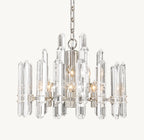 24 Inch Crystal Prism Round Chandelier - Bonnington