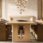 54 Inch Raindrop Linear Chandelier – Ava
