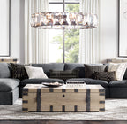 60 Inch Crystal Round Chandelier  – Harlow