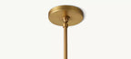 8 Inch Cylindrical Glass Pendant Light - Ravelle