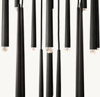 30 Inch Pin Cascading Round Chandelier - Aquitaine