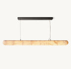 60 Inch Lisse Linear Alabaster Chandelier - Rivage