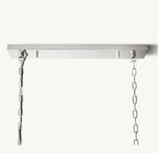 60 Inch Crystal Prism Rectangular Chandelier - Rhys