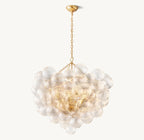 38 Inch Glass bubble Chandelier - Talia