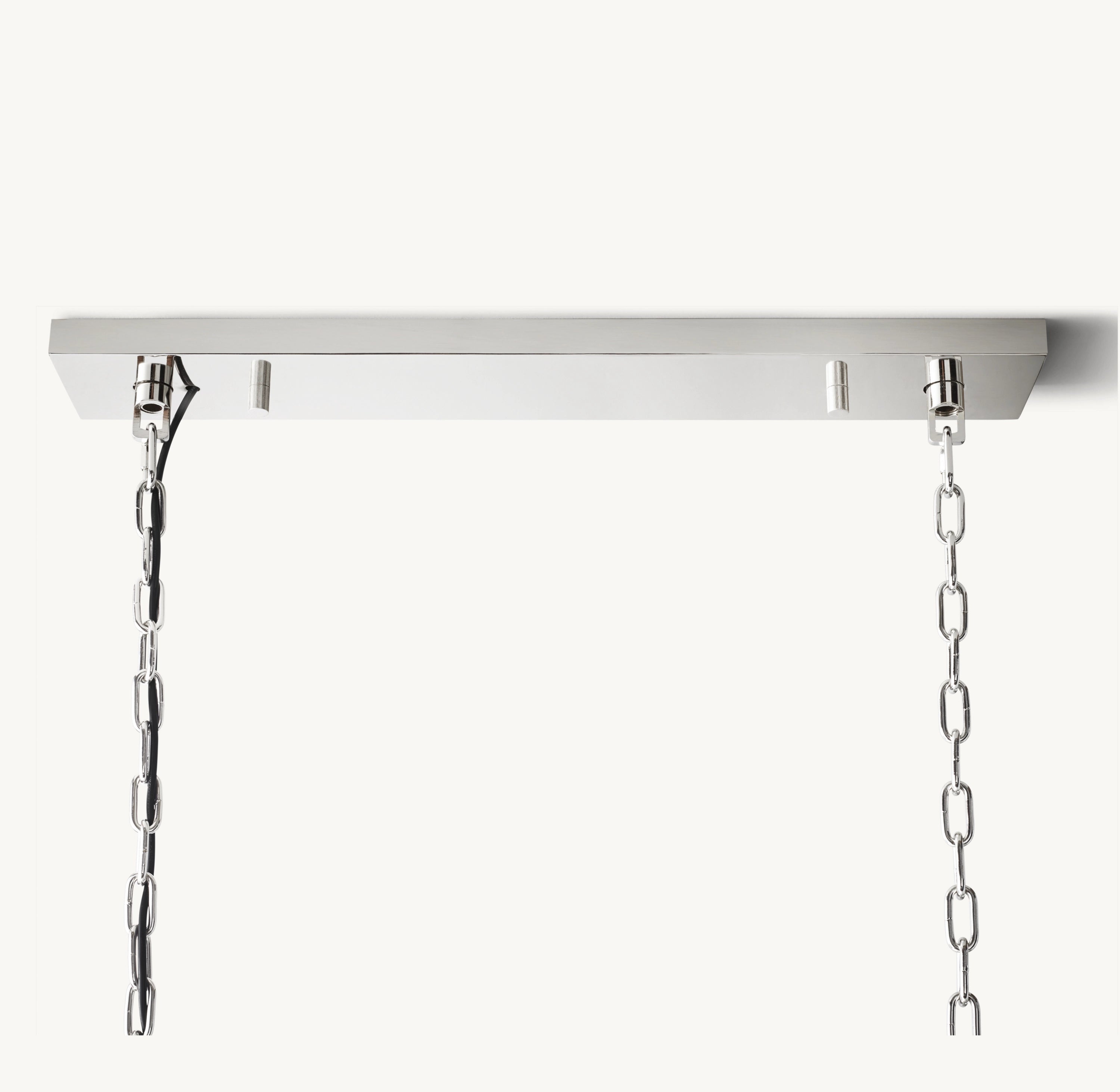 49 Inch Crystal Prism Rectangular Chandelier - Rhys