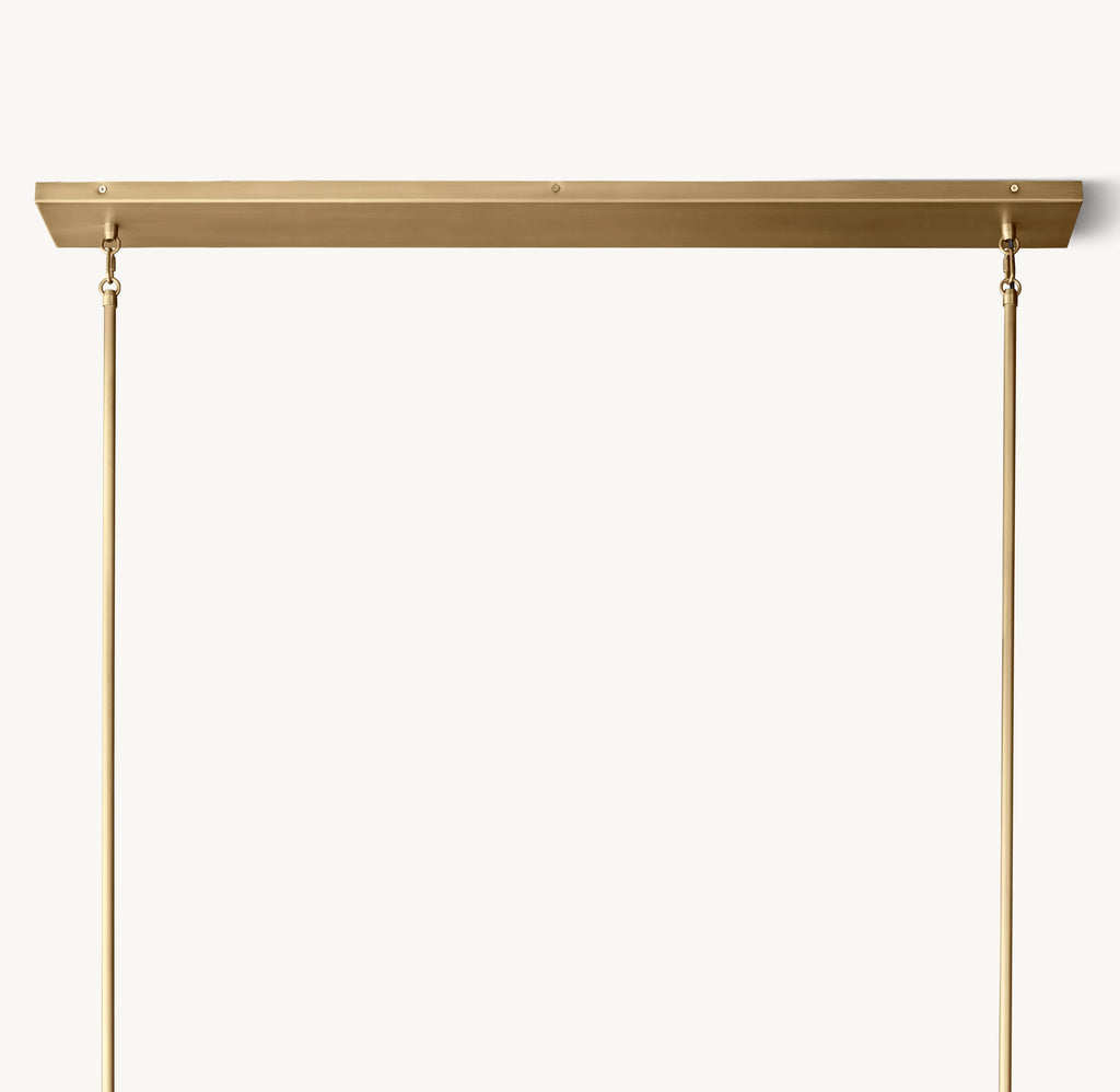 66 Inch Candle Linear Chandelier - Fontanelle