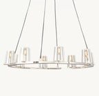 36 Inch Hurricane Candle Ring Chandelier - Pauillac