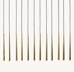 60 Inch Pin Linear Chandelier - Aquitaine