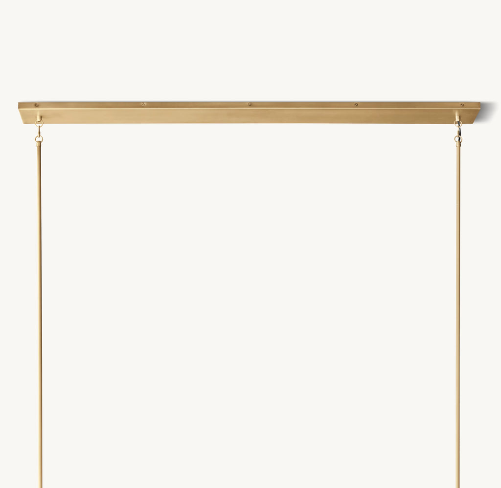 60 Inch Hurricane Candle Linear Chandelier - Pauillac
