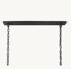 74 Inch Crystal Rectangular Chandelier – Harlow