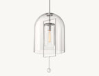 15 Inch Bell Glass Pendant Light - Fulcrum