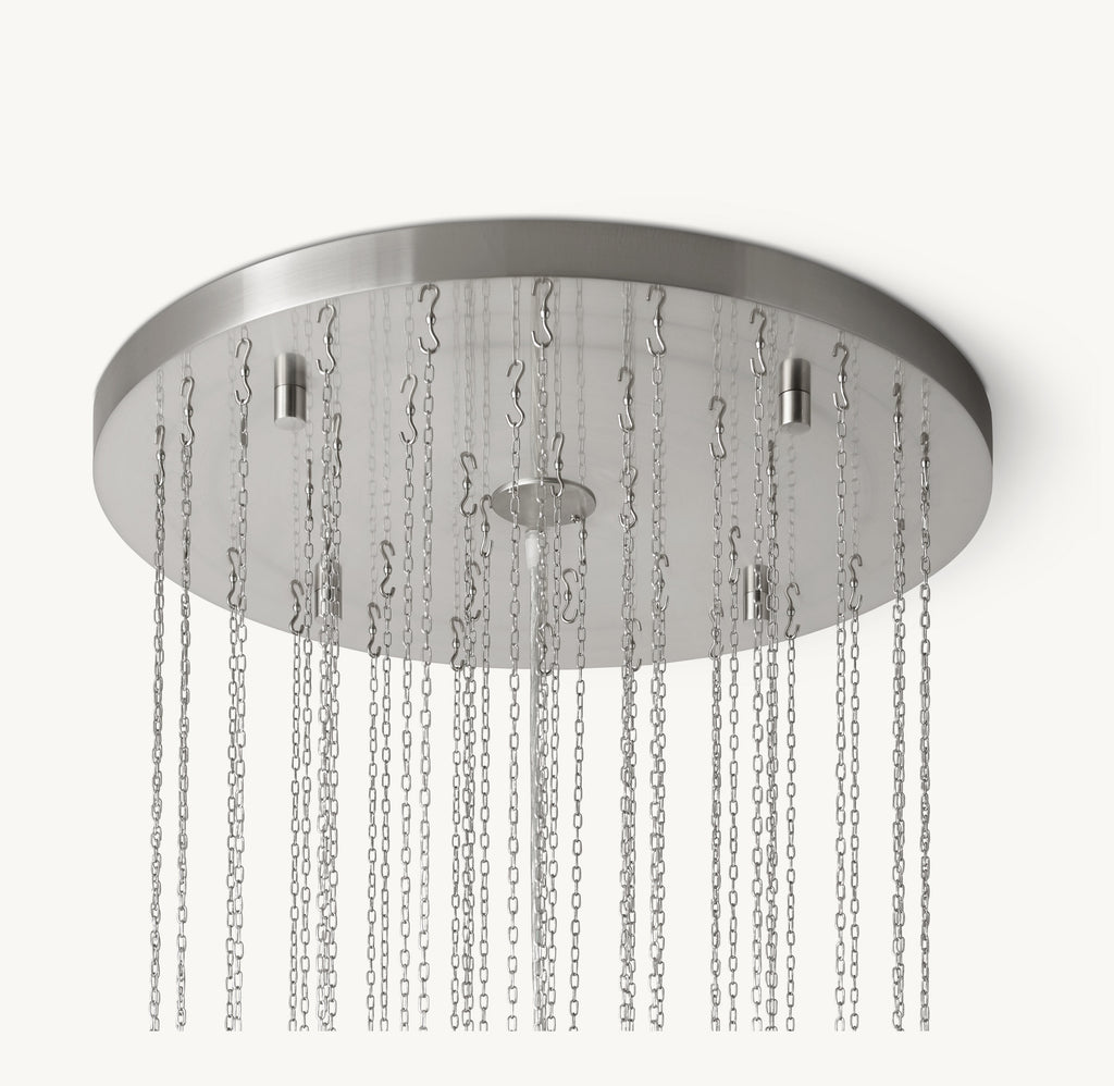 29 Inch Tronchi Murano Glass Tiered Chandelier - Serenella