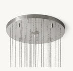 29 Inch Tronchi Murano Glass Tiered Chandelier - Serenella
