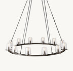48 Inch Hurricane Candle Ring Chandelier - Pauillac