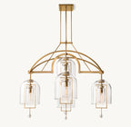 48 Inch Bell Glass Chandelier - Fulcrum