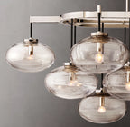 72 Inch Glass Bubble Oval Chandelier - Cabrette