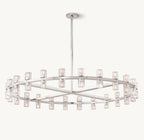 48 Inch Hexagonal Crystal Round Chandelier – Arcachon