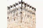 60 Inch Chain Crystal Rectangular Chandelier - Marignan