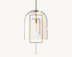 15 Inch Bell Glass Pendant Light - Fulcrum