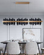 47 Inch Linear LED Chandelier - Aurelius