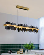 47 Inch Linear LED Chandelier - Aurelius