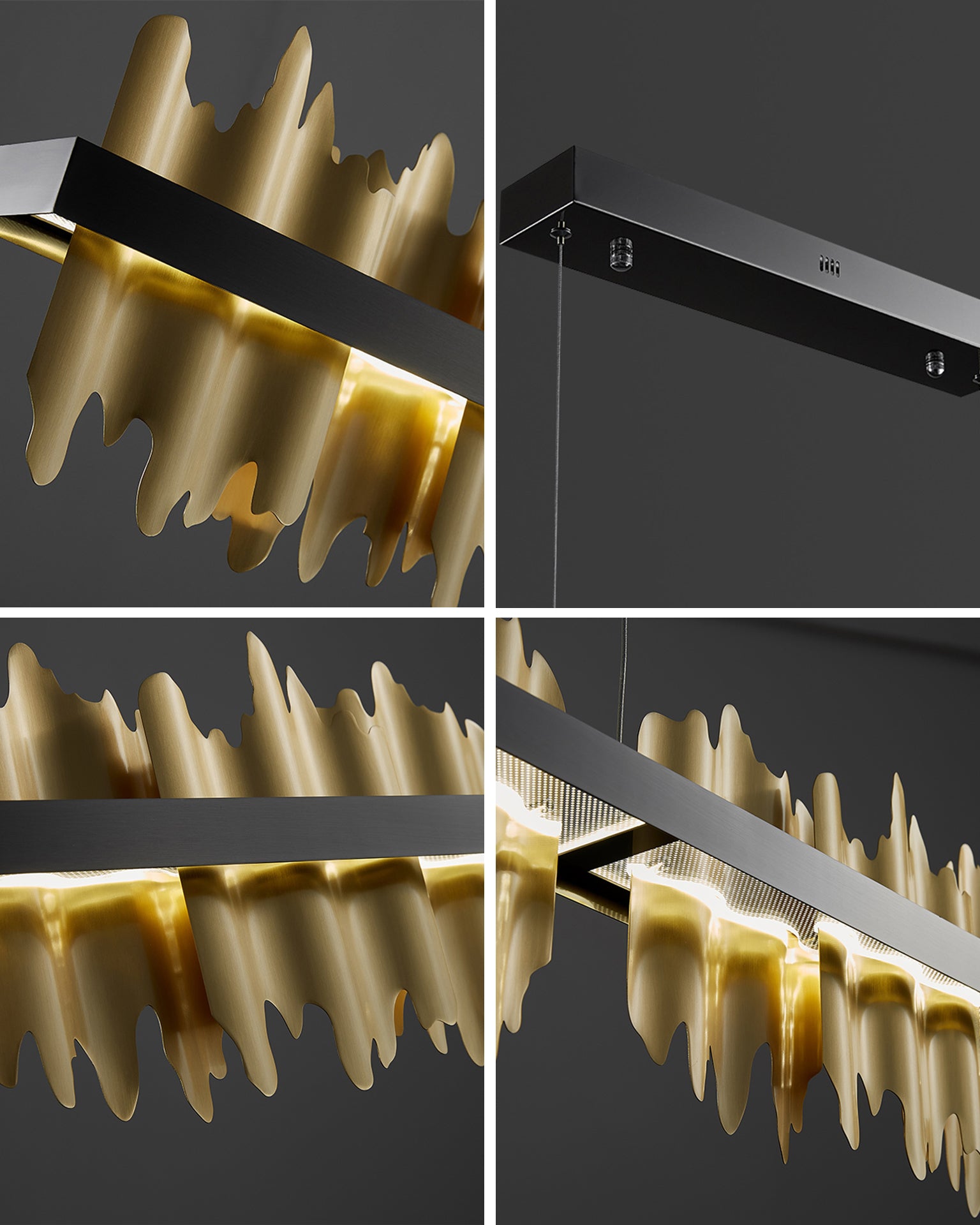 47 Inch Linear LED Chandelier - Aurelius