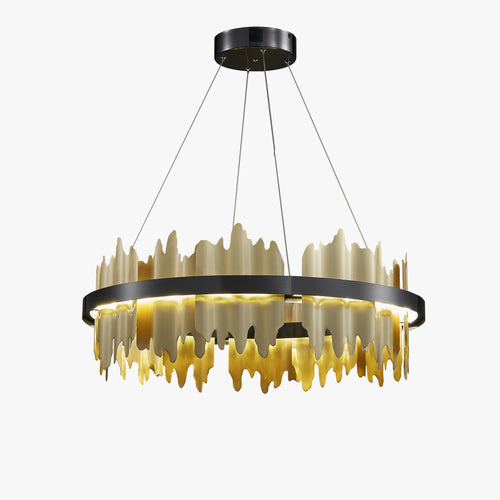 24 Inch Round LED Chandelier - Aurelius