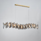 52 Inch Prism Crystal Linear Chandelier - Valencia